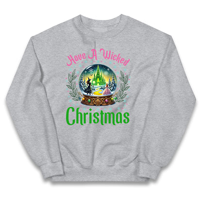 Have a Wicked Christmas Kids Jumper