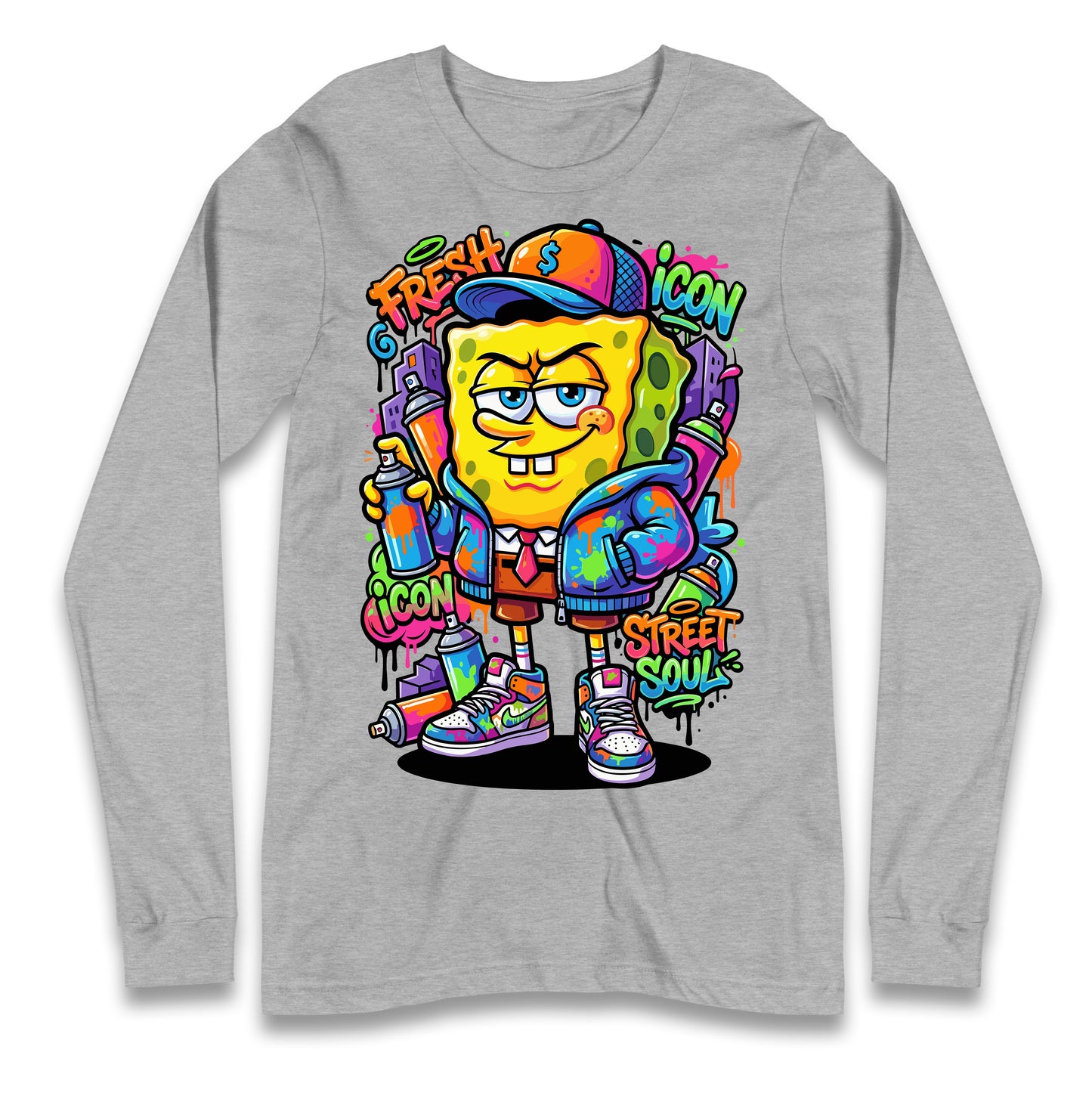 Sponge Bob Square Pants Longsleeve T Shirt
