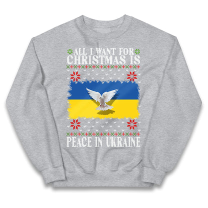 peace in ukraine jumper
