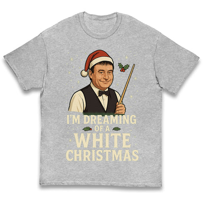 Snooker Christmas Kids T Shirt 