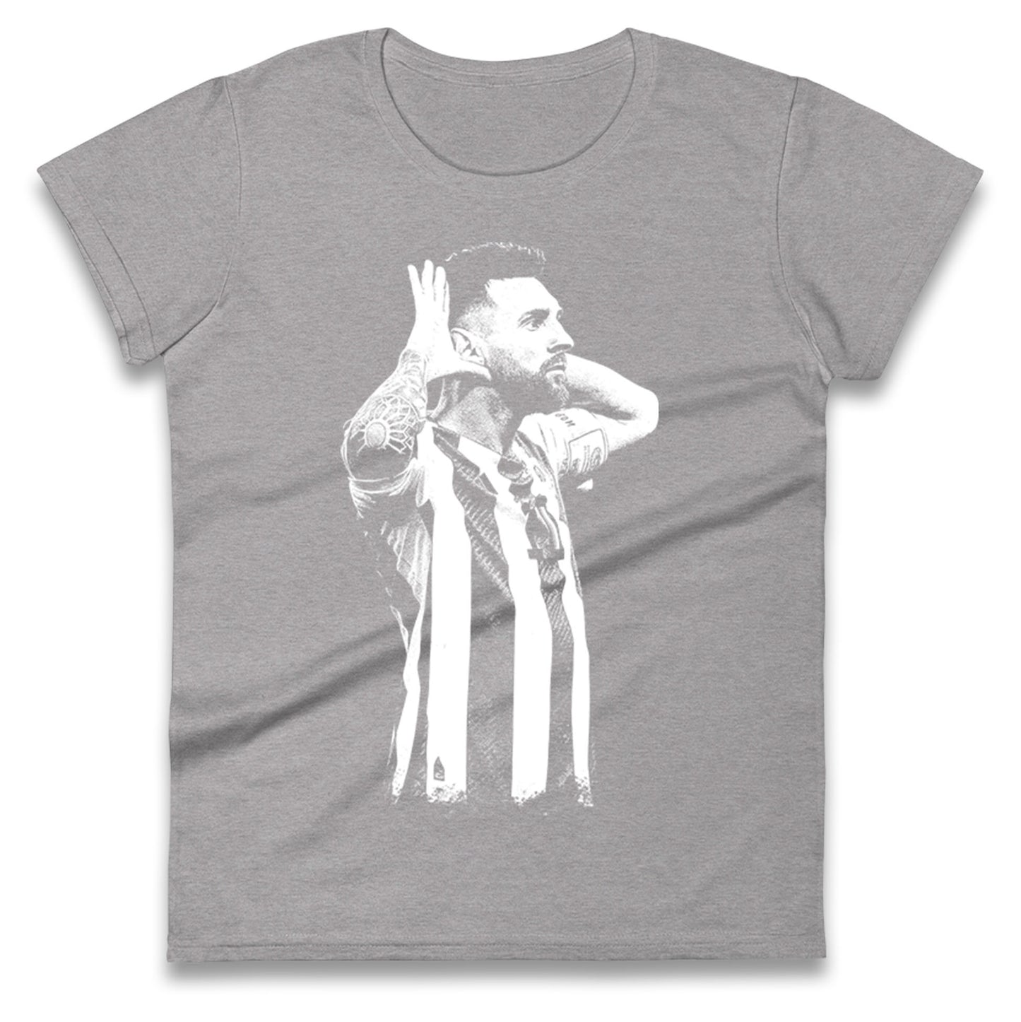 Messi Barcelona Ladies T Shirt