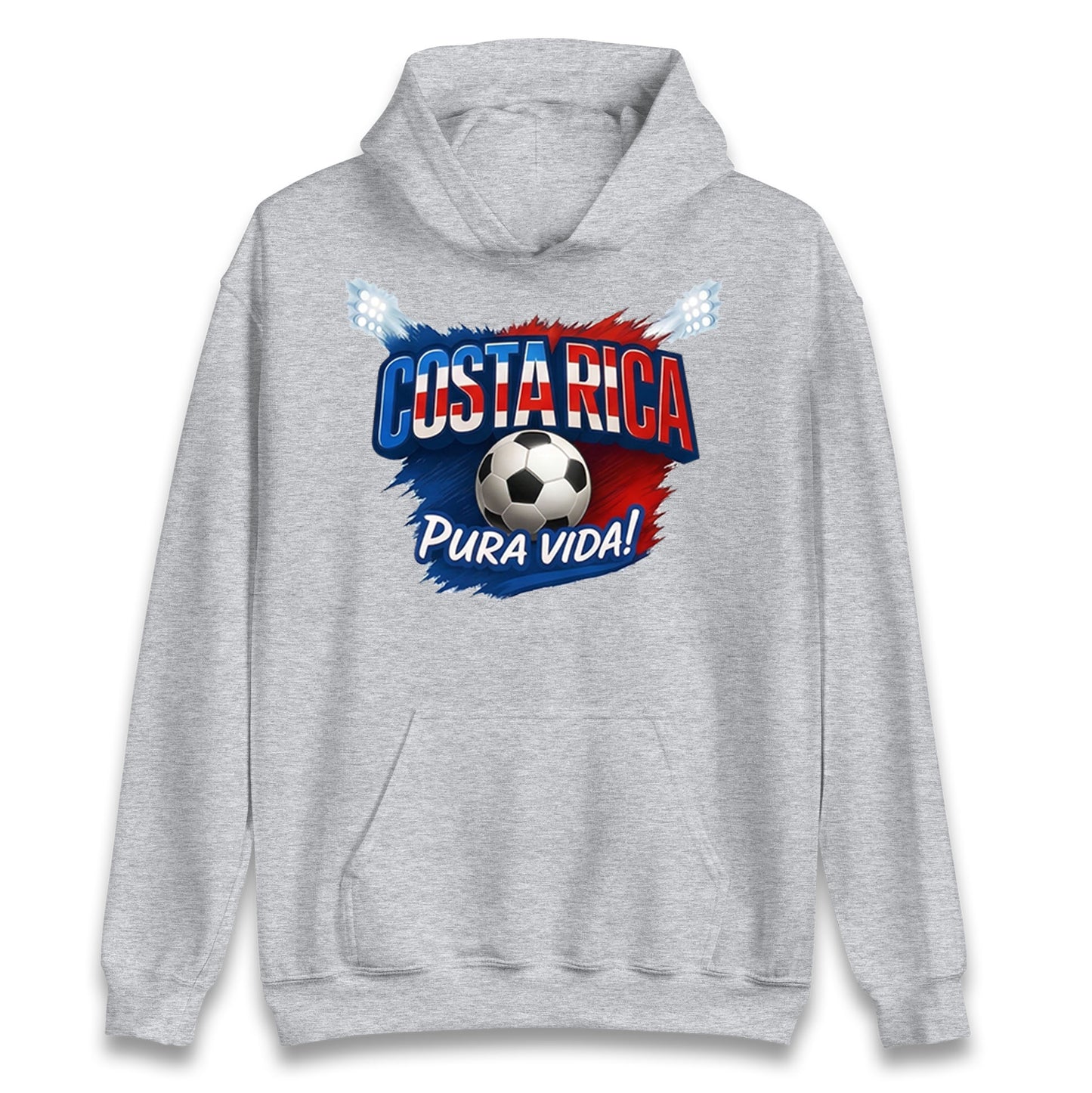 Costa Rica Retro World Cup Hoodie