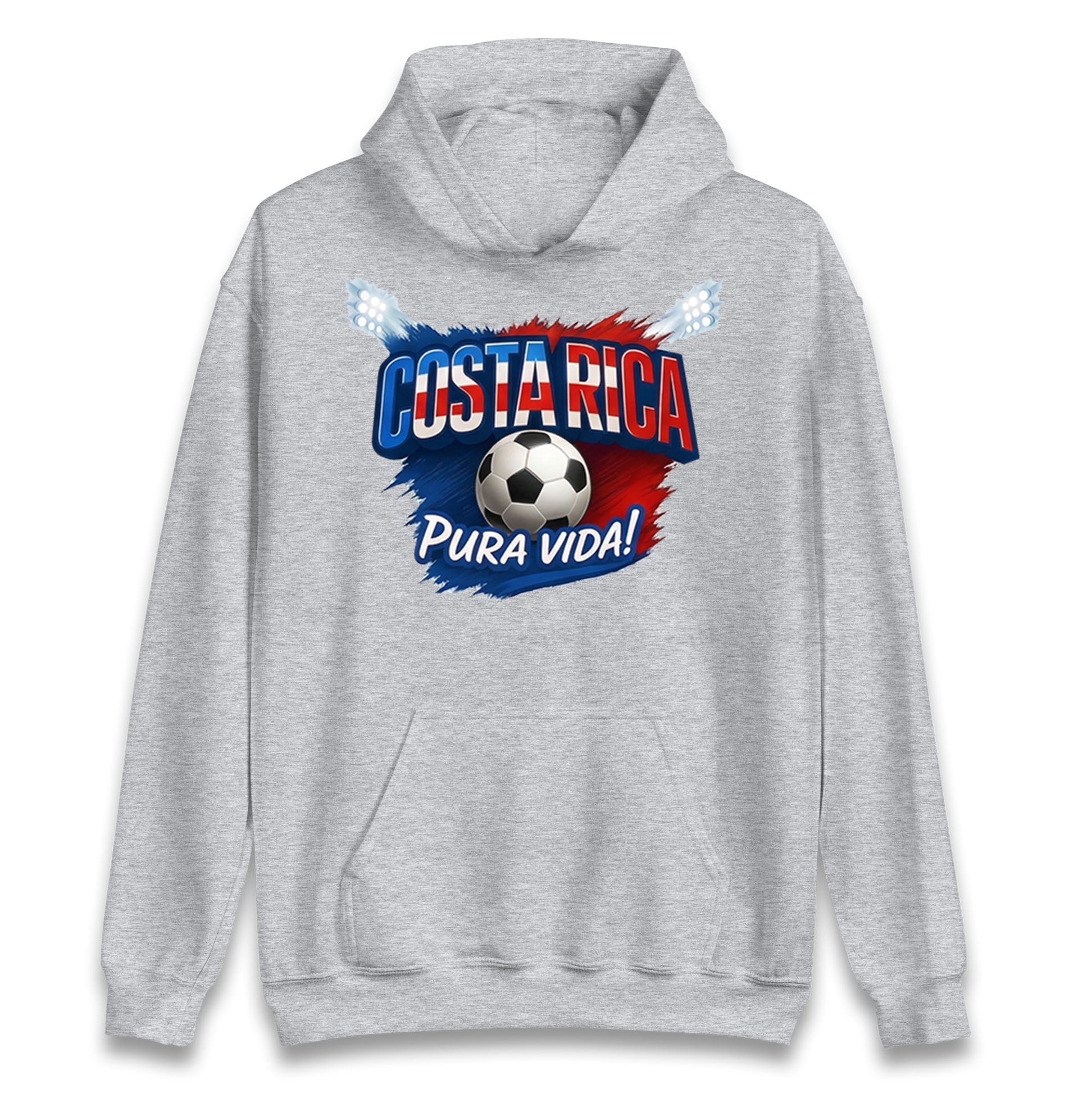 Costa Rica Retro World Cup Hoodie