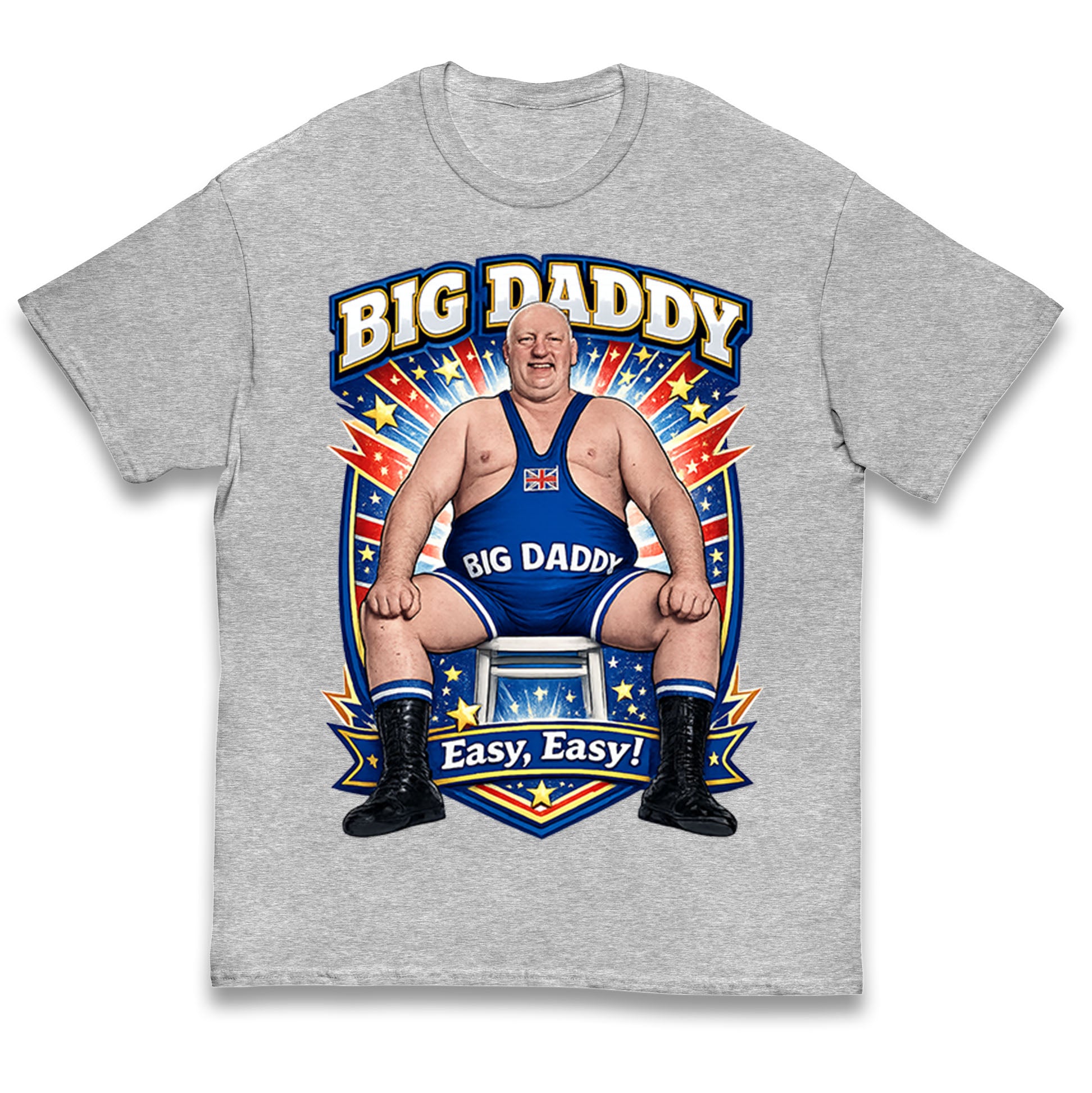 Big Daddy UK Wrestling Kids T Shirt