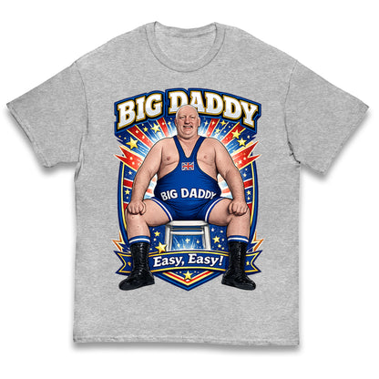 Big Daddy UK Wrestling Kids T Shirt