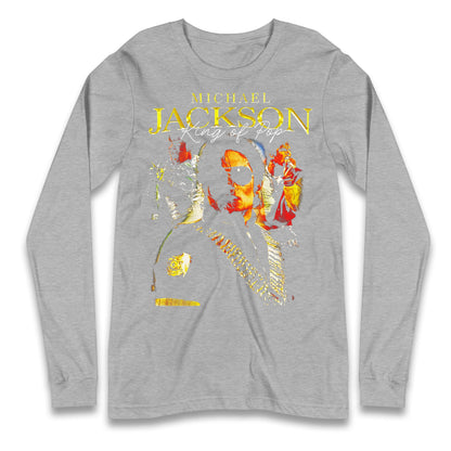 King Of Pop Longsleeve T Shirt
