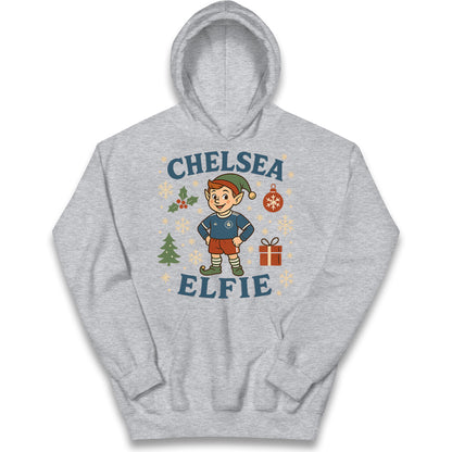 Chelsea FC Christmas Kids Hoodie