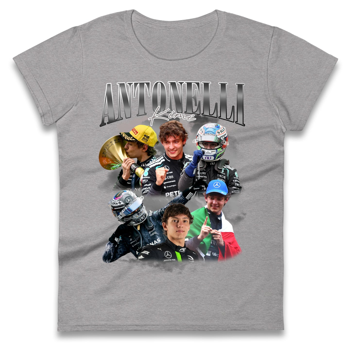 Kimi Antonelli F1 Ladies T Shirt
