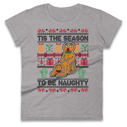 Ginger Bread Man Ladies T Shirt