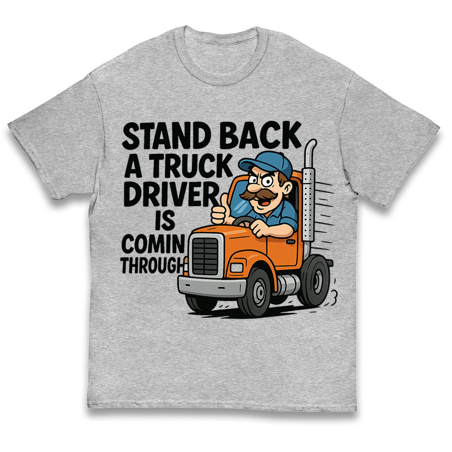 Truck Driver Kids T Shirt 