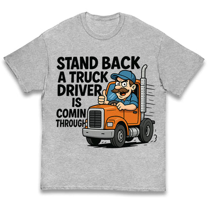 Truck Driver Kids T Shirt 