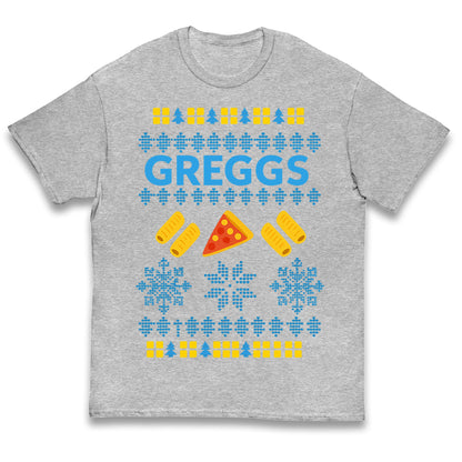 Greggs Christmas Kids T Shirt