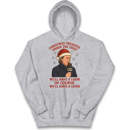 Steve McManaman Christmas Kids Hoodie