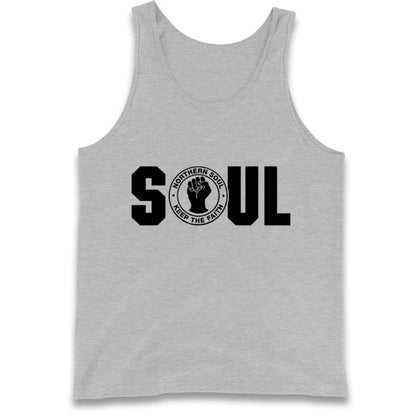 Northern Soul Keep The Faith Logo Tank Top