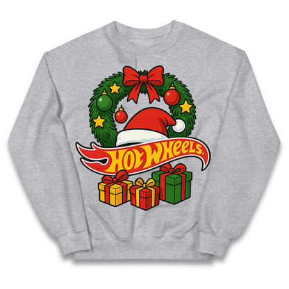 Hotwheels Christmas Kids Jumper