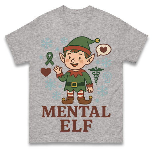 Mental Health Christmas T Shirt