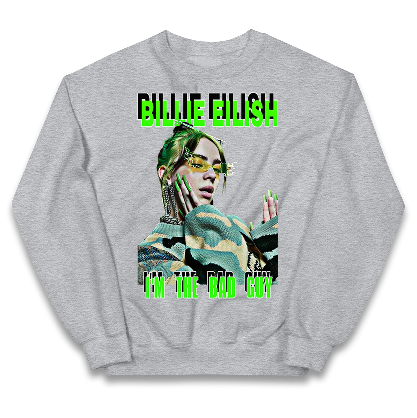 Billie Eilish Singer Kids Jumper