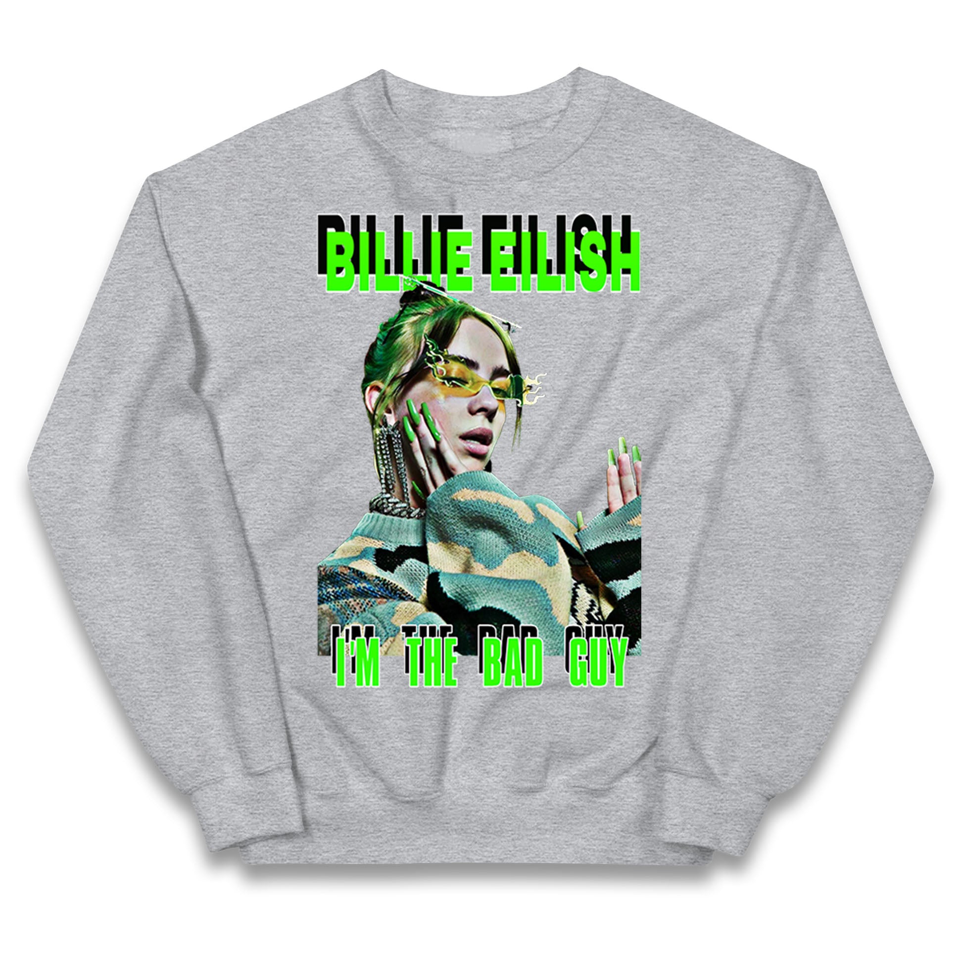 Billie Eilish Singer Kids Jumper
