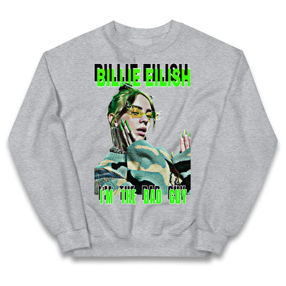 Billie Eilish Singer Kids Jumper