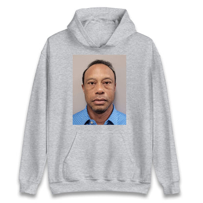 Tiger Woods Mugshot Hoodie