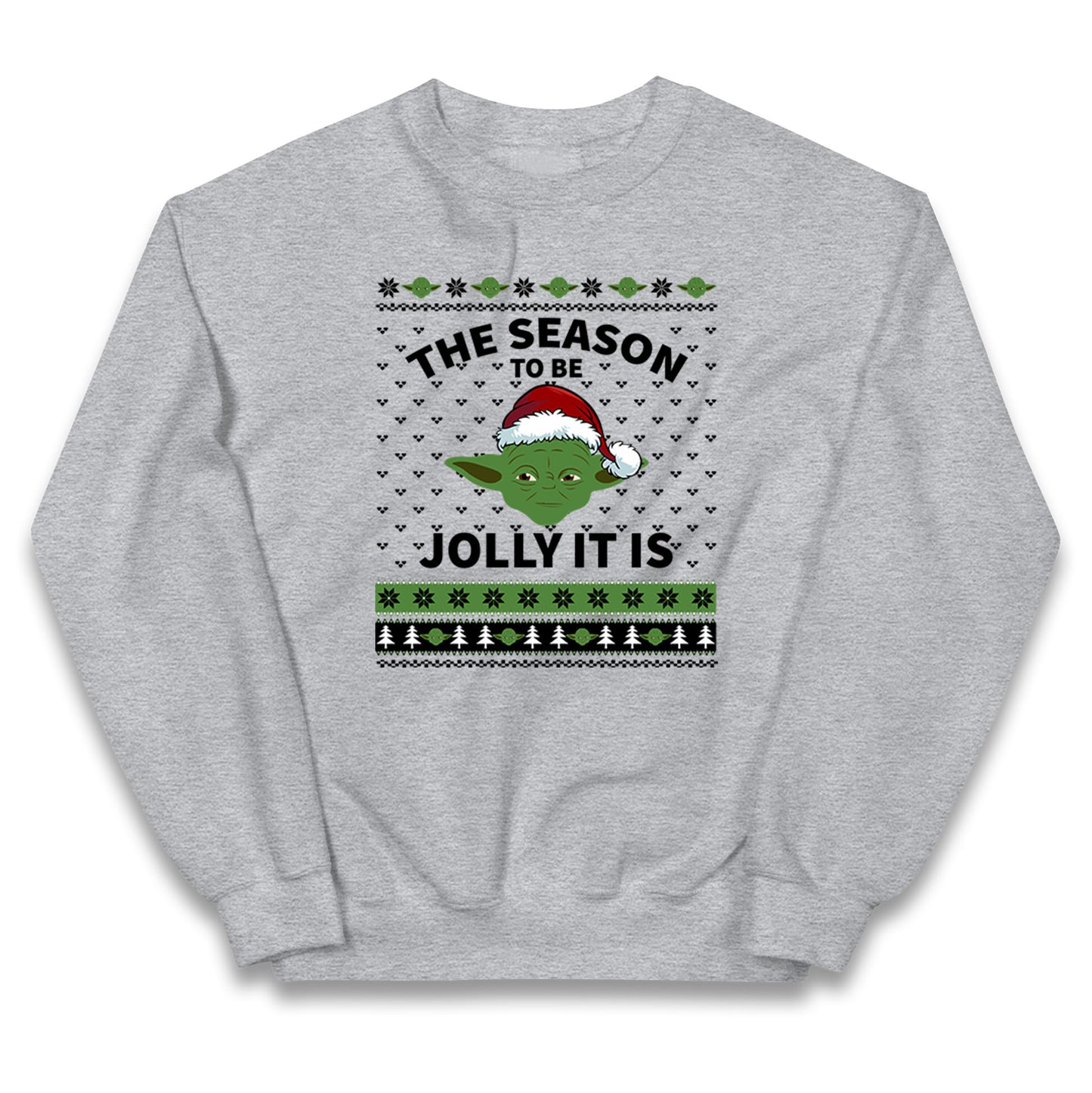 Yoda Christmas Kids Jumper