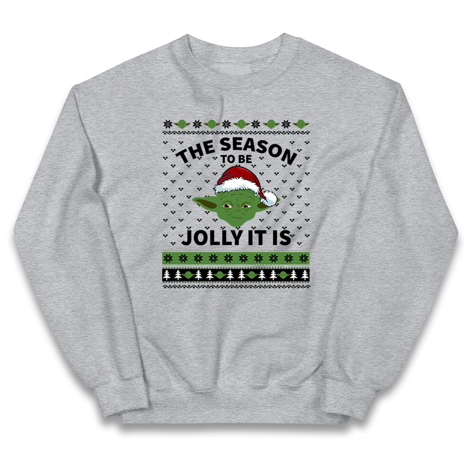 Yoda Christmas Kids Jumper