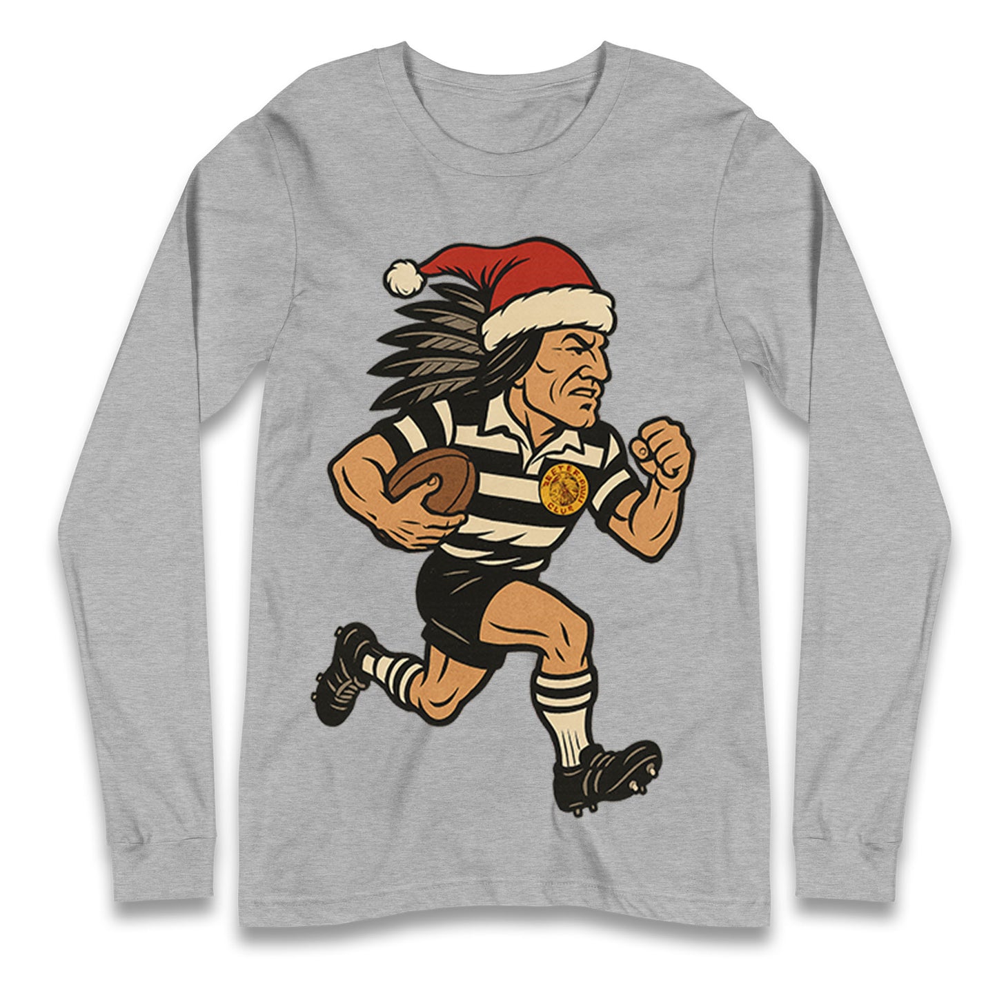 Newcastle Falcons Christmas Longsleeve T Shirt