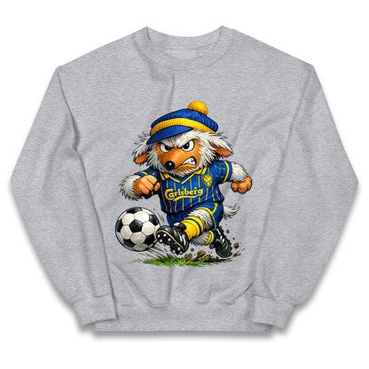 Classic AFC Wimbledon Football Kids Jumper