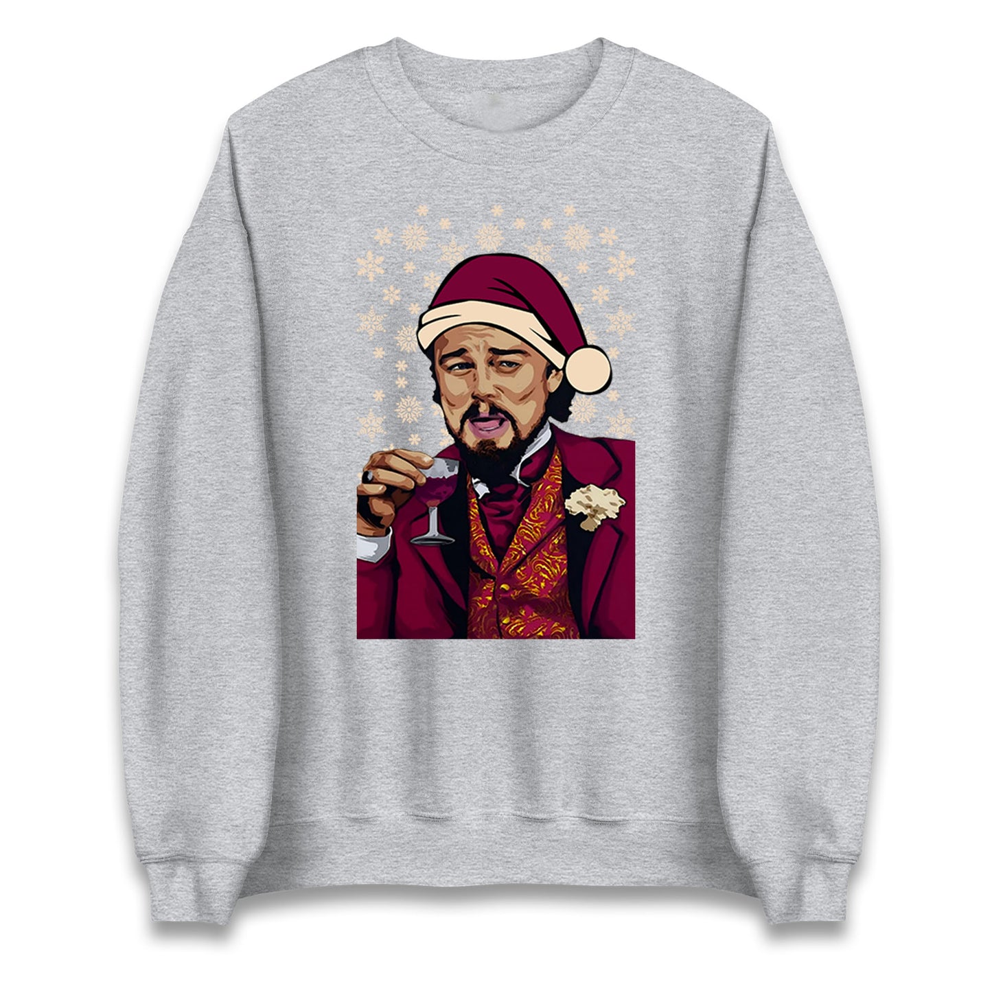 leonardo dicaprio christmas sweatshirt