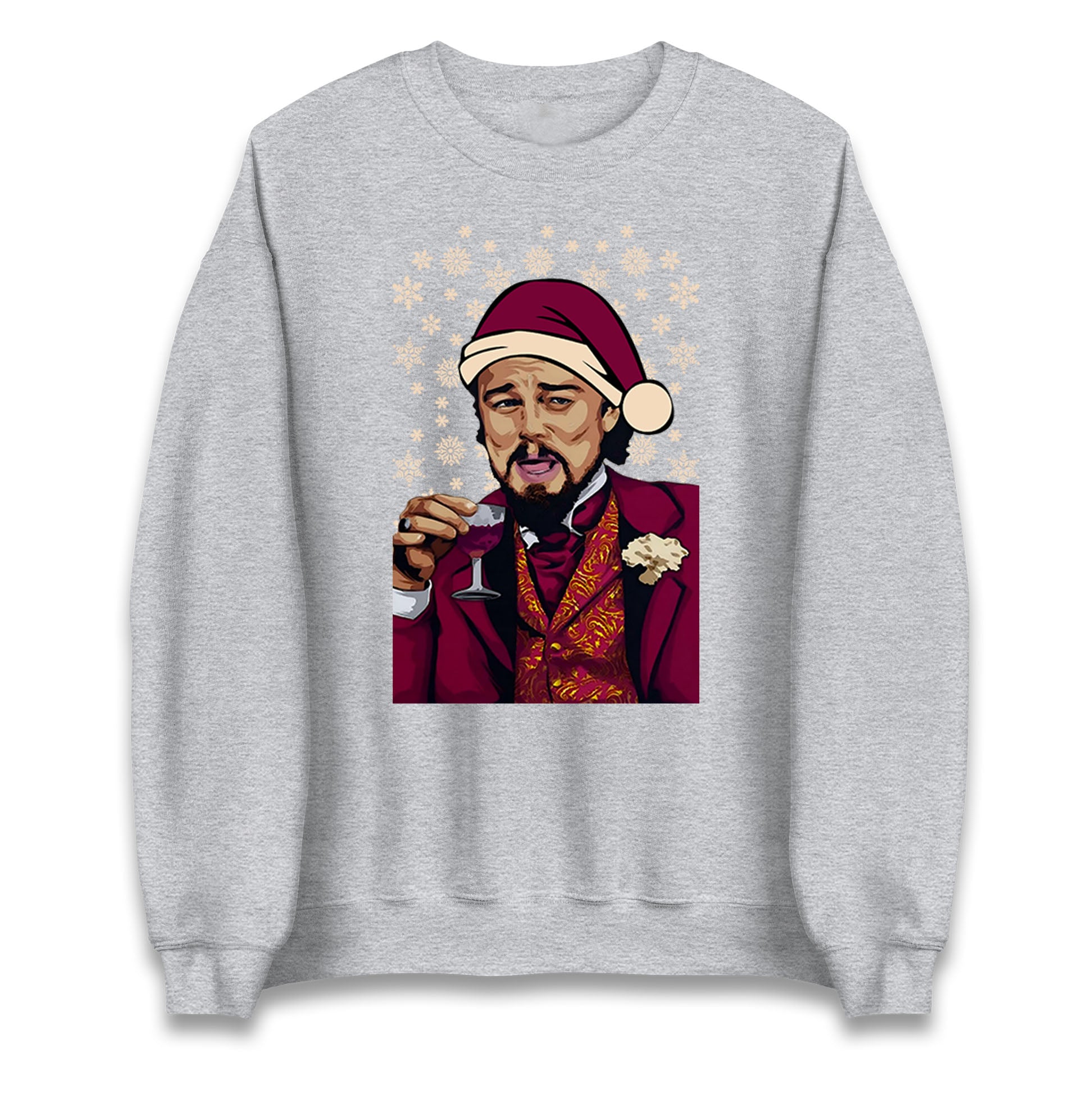 leonardo dicaprio christmas sweatshirt