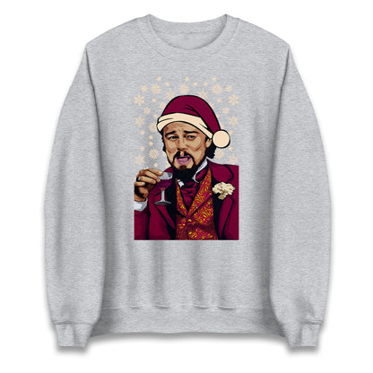 leonardo dicaprio christmas sweatshirt