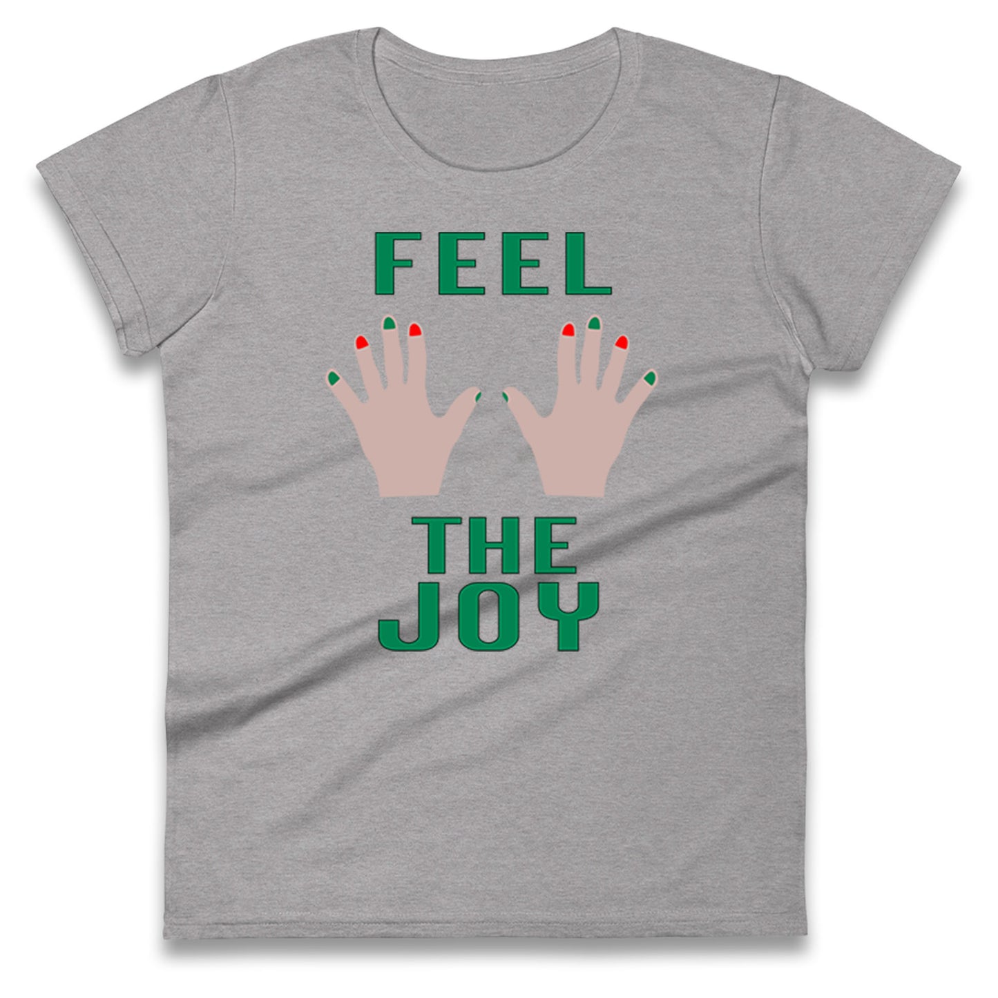 Rude christmas Ladies T Shirt