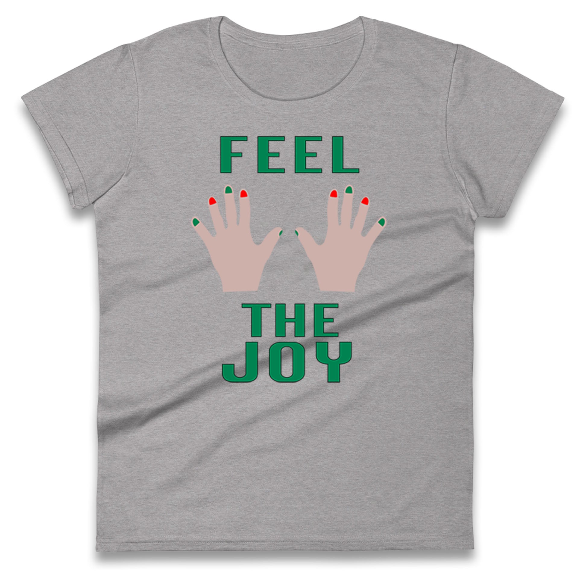 Rude christmas Ladies T Shirt