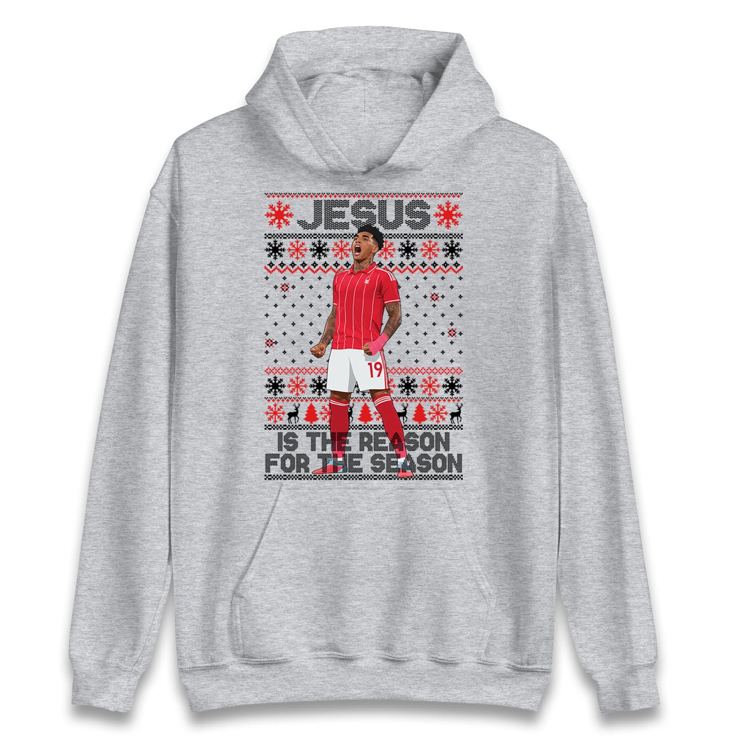 Nottm Forest FC Christmas Hoodie