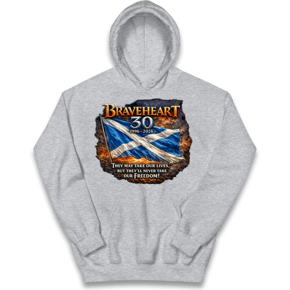 Braveheart 30th Anniversary Kids Hoodie