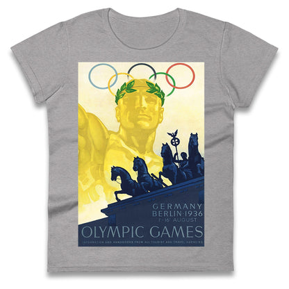 1936 Olympic Ladies T Shirt