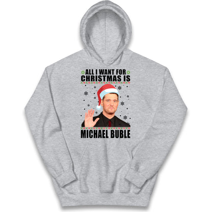 Michael Buble Kids Hoodie 
