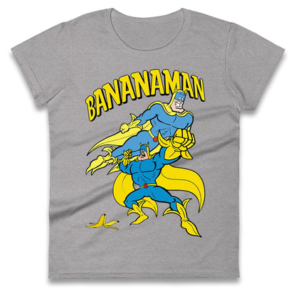 Bananaman Banana Ladies T Shirt