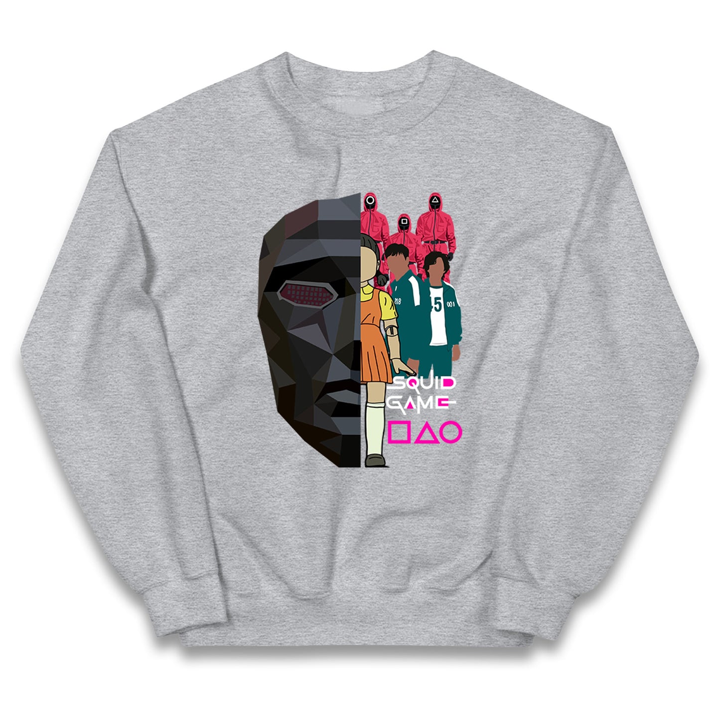 Squid Game Abstract Characters Jumper