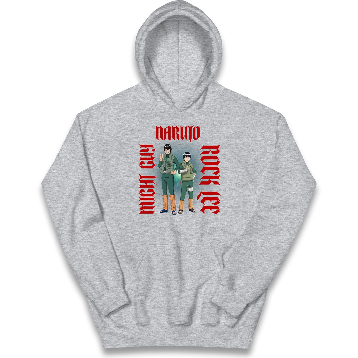 Naruto Might Guy And Rock Lee Hoodie