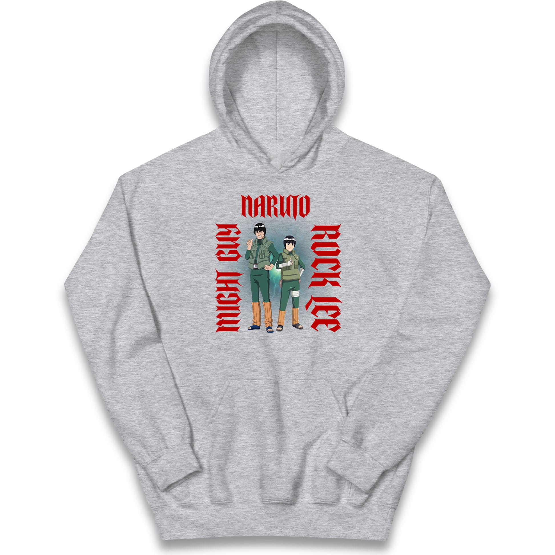 Naruto Might Guy And Rock Lee Hoodie