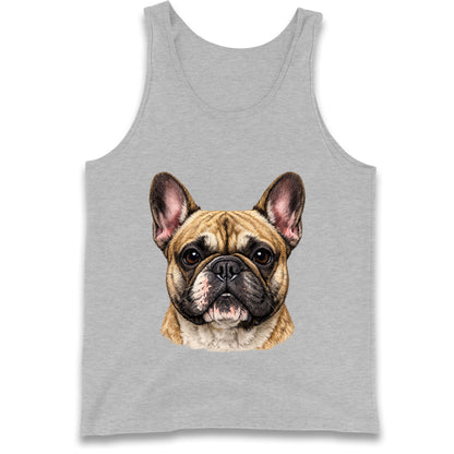 French Bulldog Face Tank Top