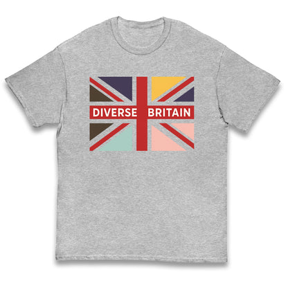 Diverse Britain Kids T Shirt