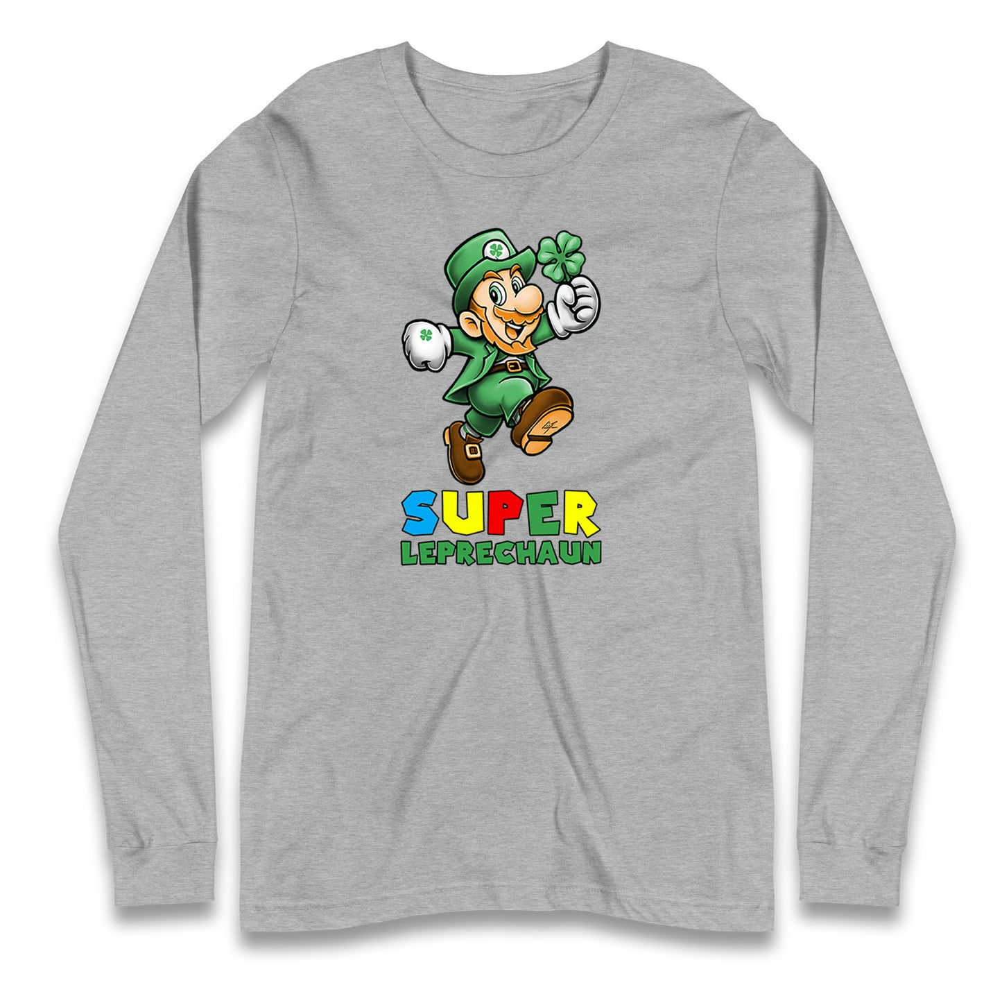 super leprechaun long sleeve t shirt