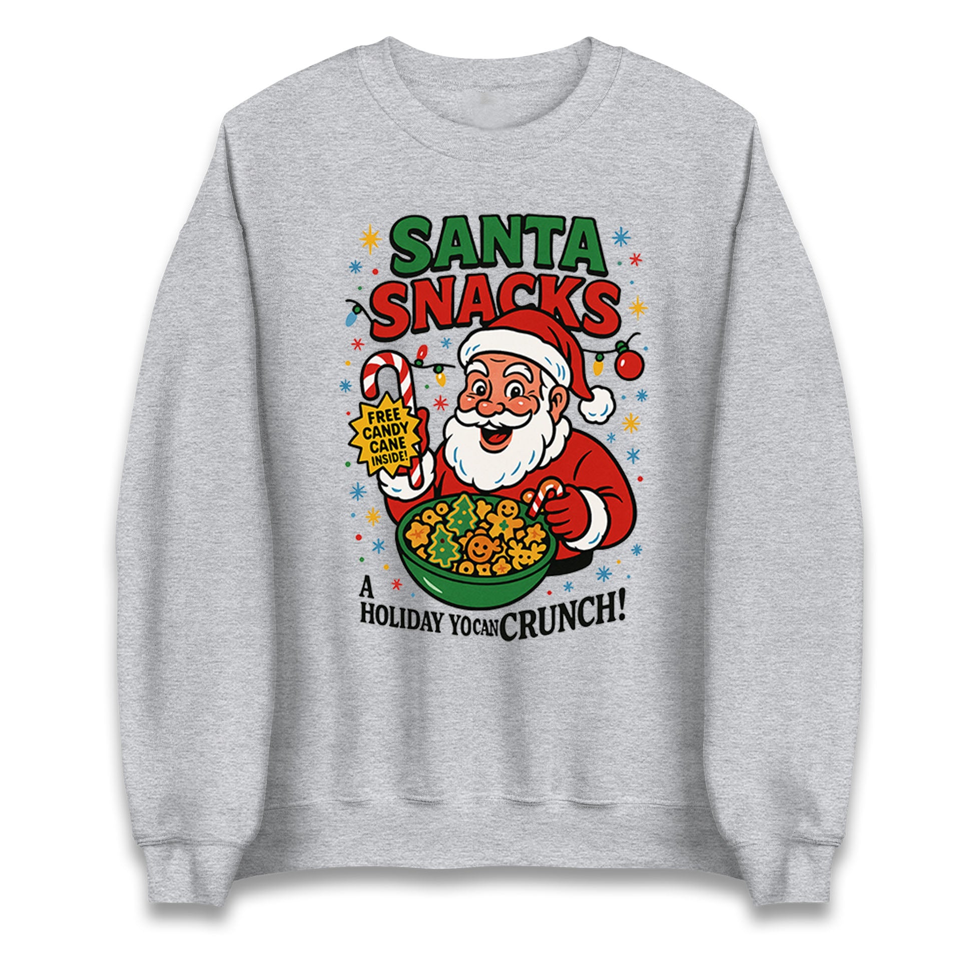 Santa Snacks Christmas Jumper