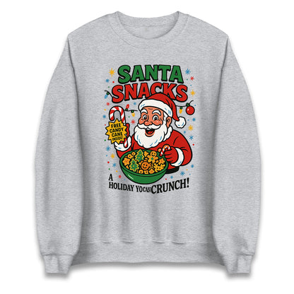 Santa Snacks Christmas Jumper