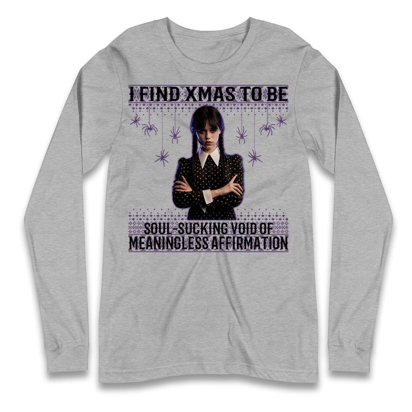 Wednesday Christmas Longsleeve T Shirt