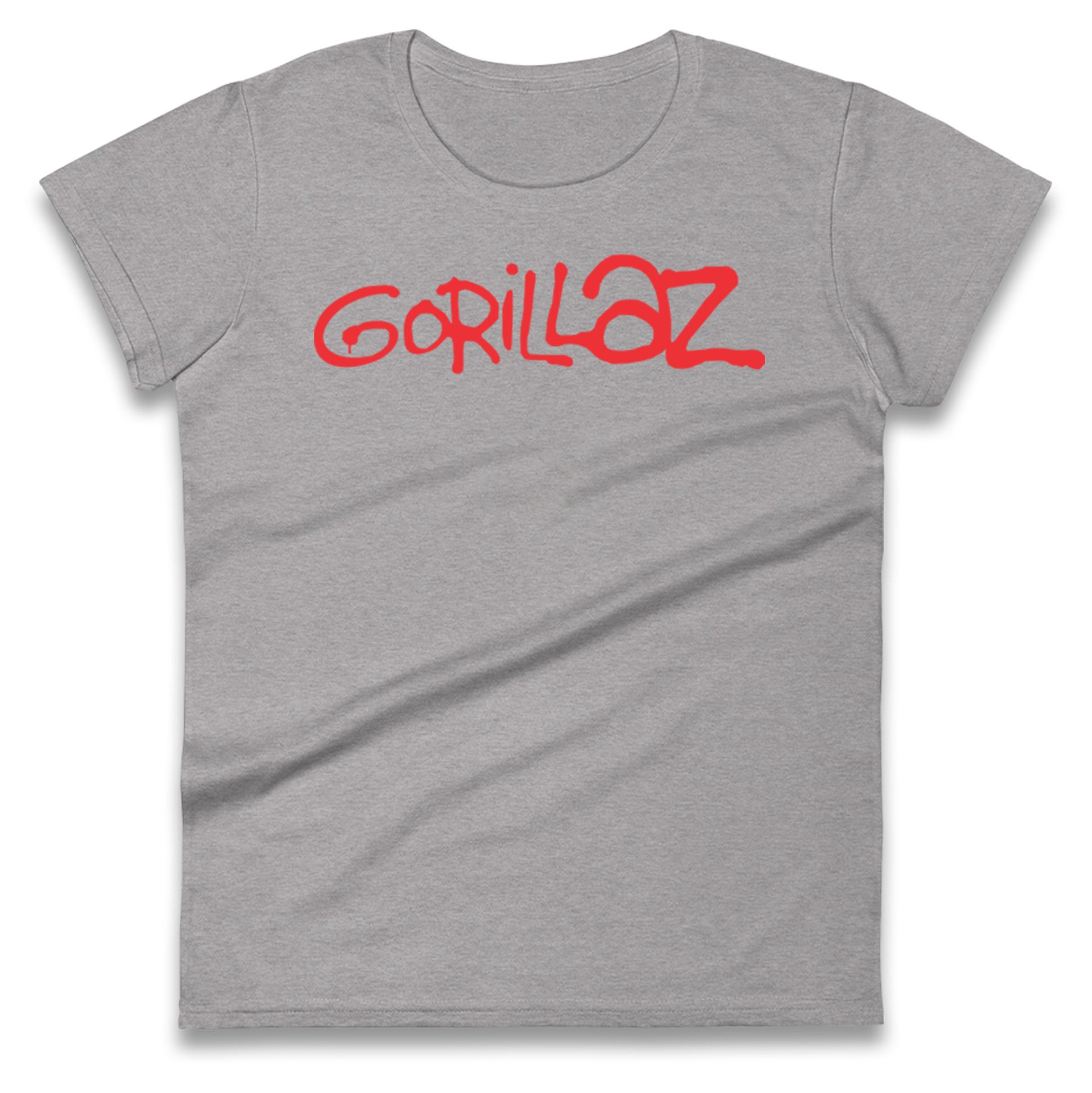 Gorillaz Band Ladies T Shirt 