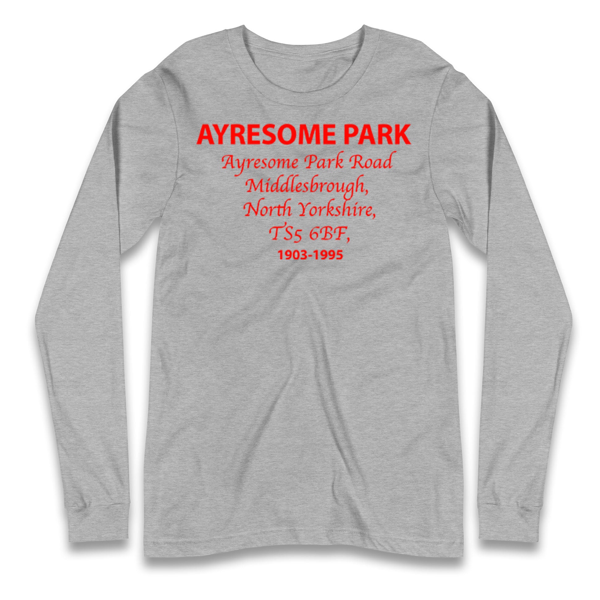 Middlesbrough Ayresome Park Long Sleeve Shirt