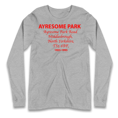 Middlesbrough Ayresome Park Long Sleeve Shirt